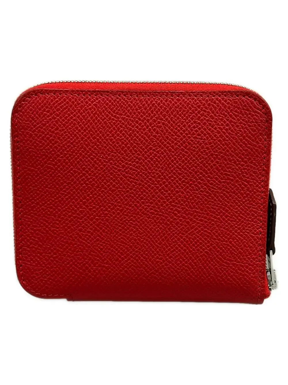 Hermes Azap Compact Silkin Rouge Ladieu #278544H14B